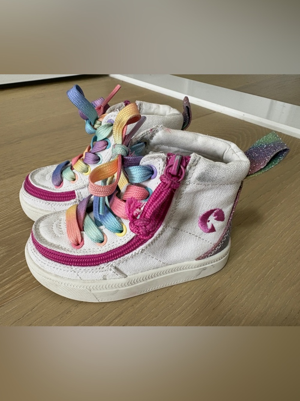 Billy Adaptable Toddler High-Top Sneakers